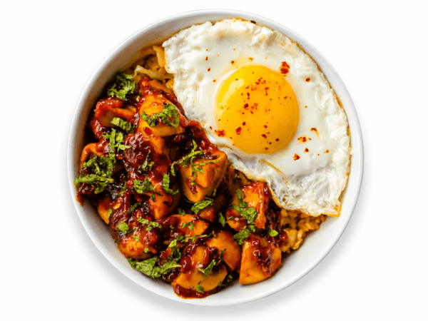 Mushroom Masala Bowl